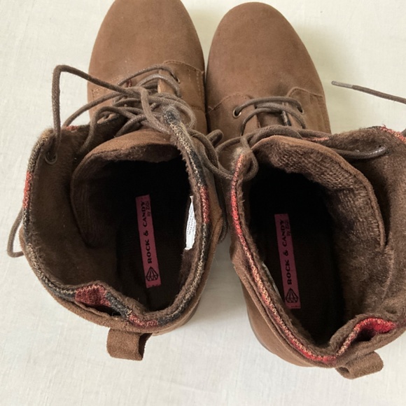 NWOB ROCK & CANDY Tavin Ankle Boots Brown Size 9.5 - Picture 8 of 12